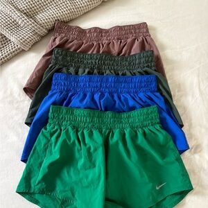 (4 pair) Nike One Dri-Fit 3in Brief Lined Short - Women's